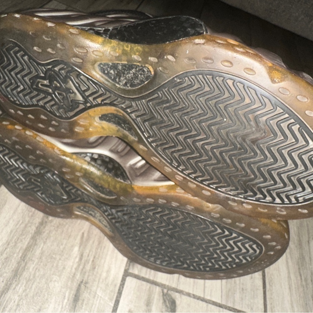 Nike Air Foamposite One Metallic Pewter Black Men SneakerShoes 314996-004 Size 9 - Picture 8 of 8